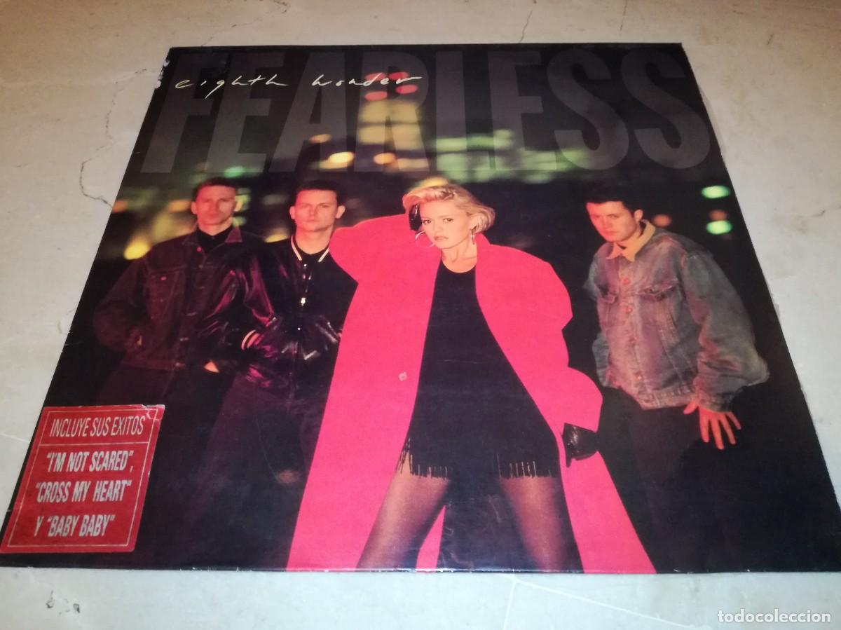 Discos de vinilo: EIGHTH WONDER-FEARLESS-CONTIENE ENCARTE-ORIGINAL ESPA&Ntilde;OL 1988