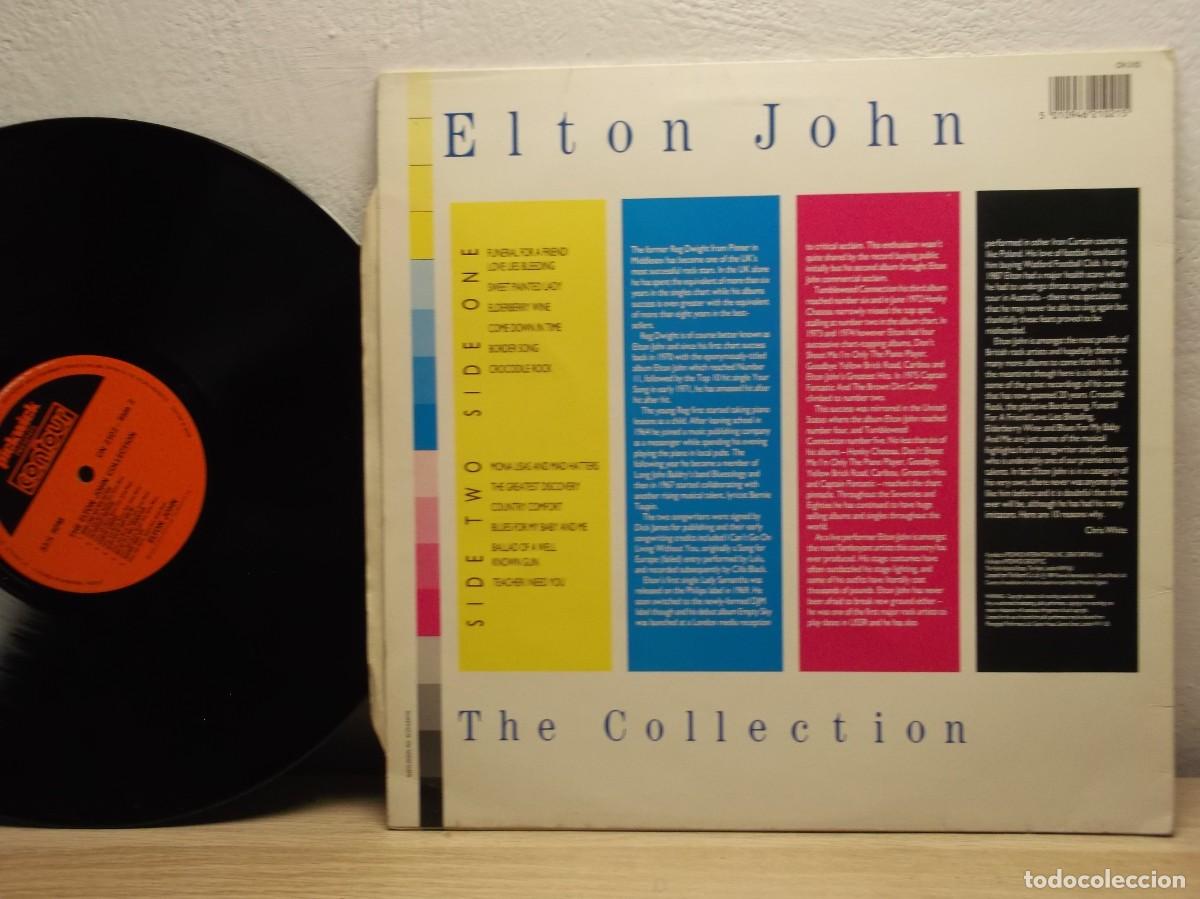 Discos de vinilo: ELTHON JOHN &ndash; The Collection LP 1989 UK - Foto 2