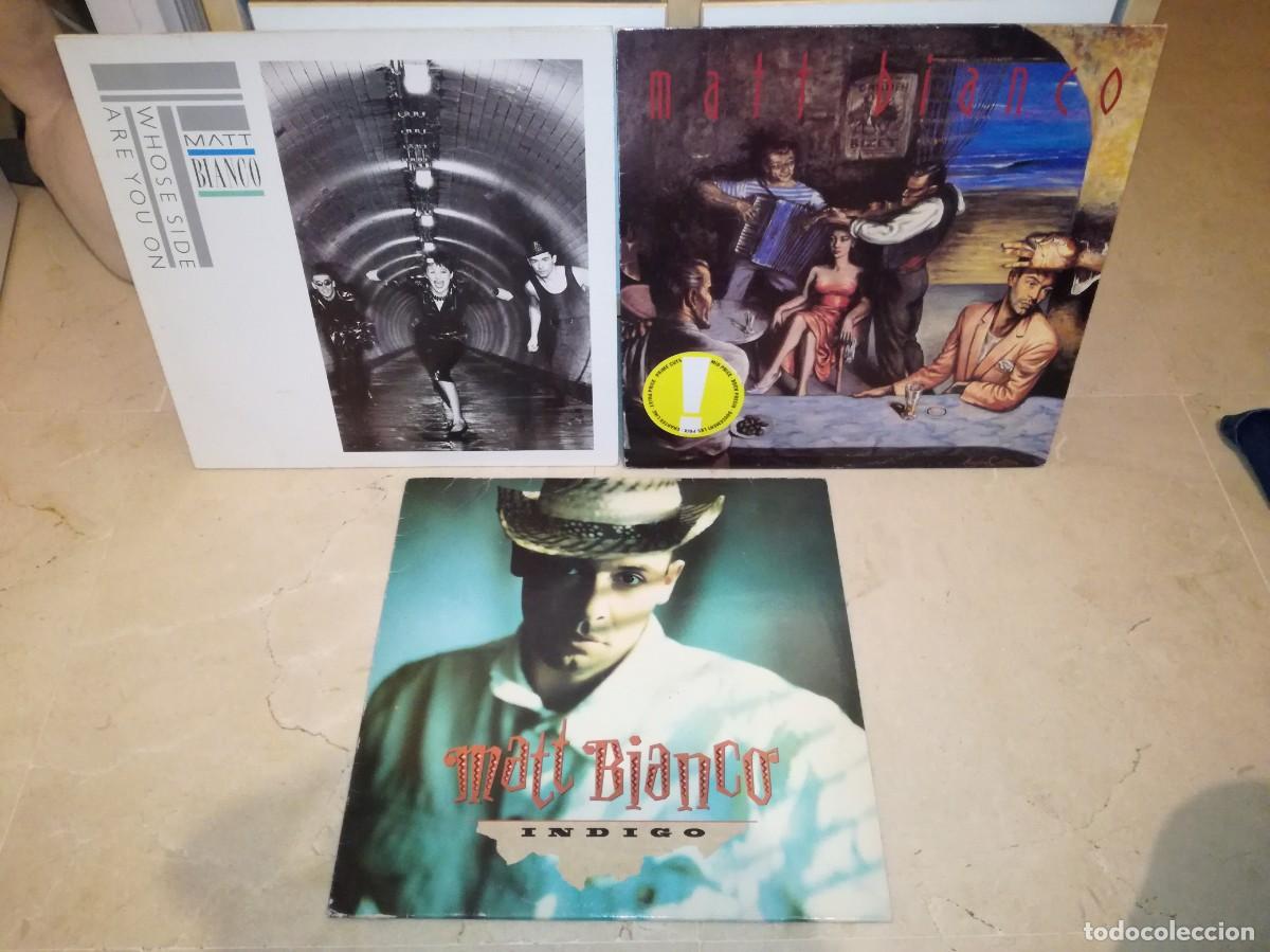Vinyl records: LOTE DE 3 LPs DE MATT BIANCO-VINILOS EN BUEN ESTADO