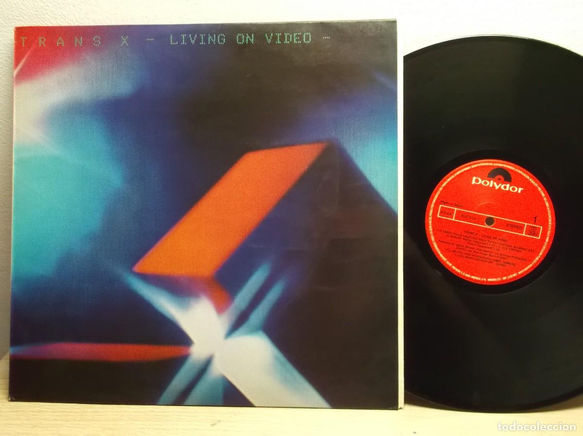 Vinyl records: Trans-X &ndash; Living On Video LP 1983