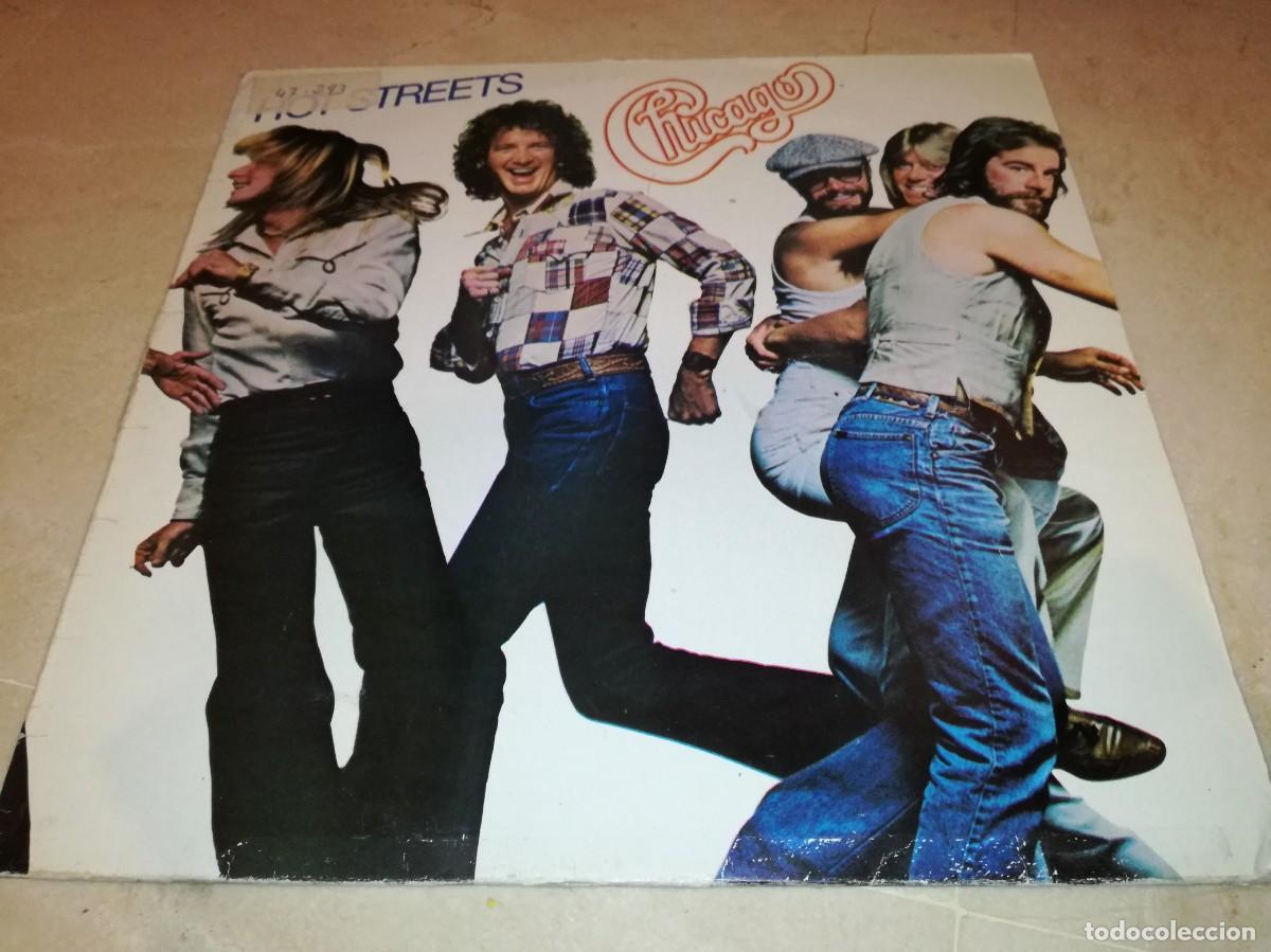 Vinyl records: CHICAGO-HOT STREETS-EDICI&Oacute;N ESPA&Ntilde;OLA-VINILO EN BUEN ESTADO