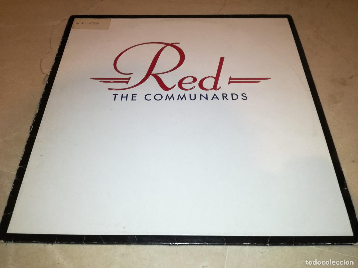Discos de vinilo: THE COMMUNARDS-RED-CONTIENE ENCARTE-ORIGINAL ESPA&Ntilde;OL 1987