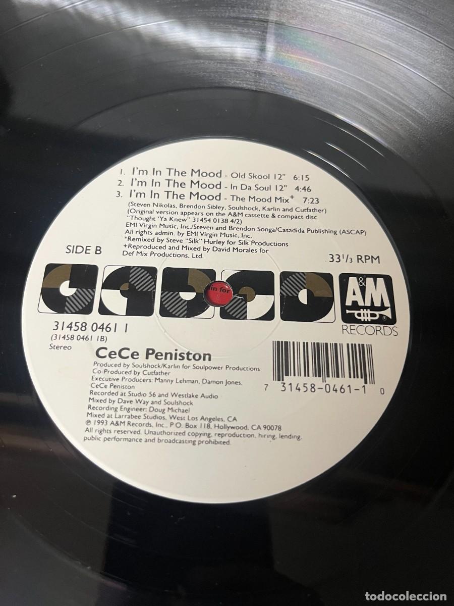 Discos de vinilo: CeCe Peniston Im In The Mood - Foto 4