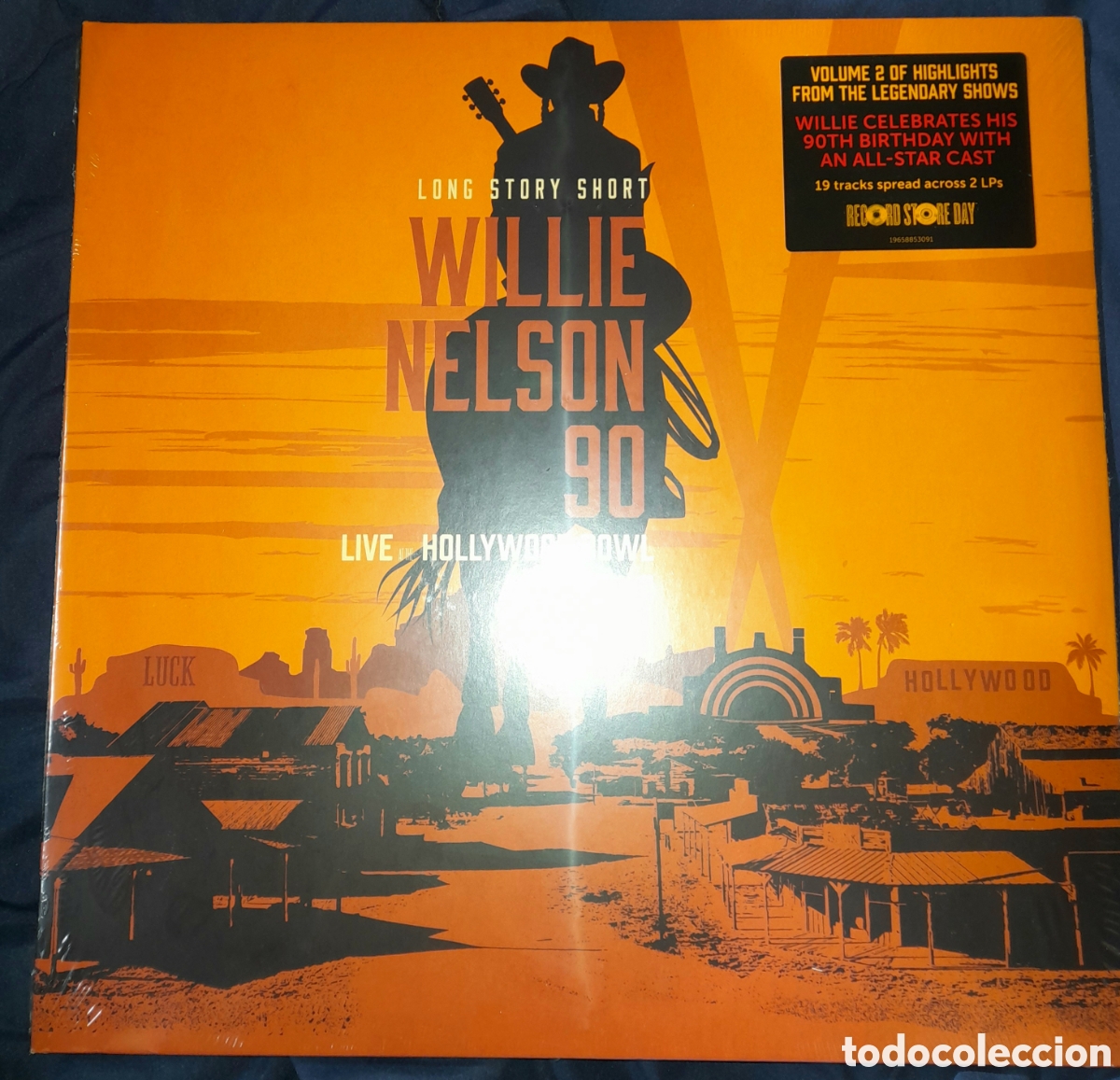 Discos de vinilo: VARIOUS &ndash; (LONG STORY SHORT) WILLIE NELSON 90 (LIVE AT THE HOLLYWOOD BOWL VOL. II). 2 LP. NUEVO