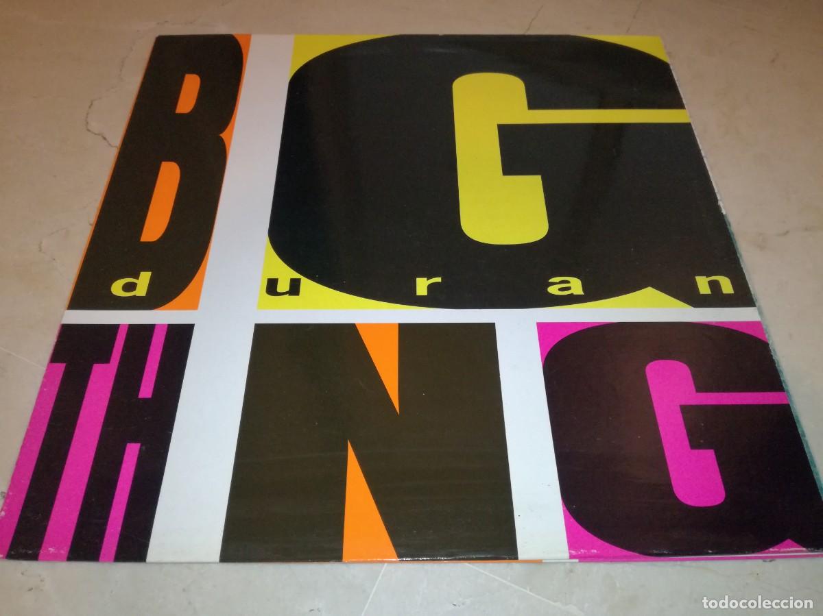 Discos de vinilo: DURAN DURAN-BIG THING-GATEFOLD-ORIGINAL ESPA&Ntilde;OL 1988-VINILO EN BUEN ESTADO
