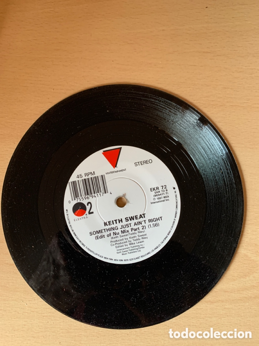 Discos de vinilo: Keith sweat something just aint&rsquo;s right - Foto 4