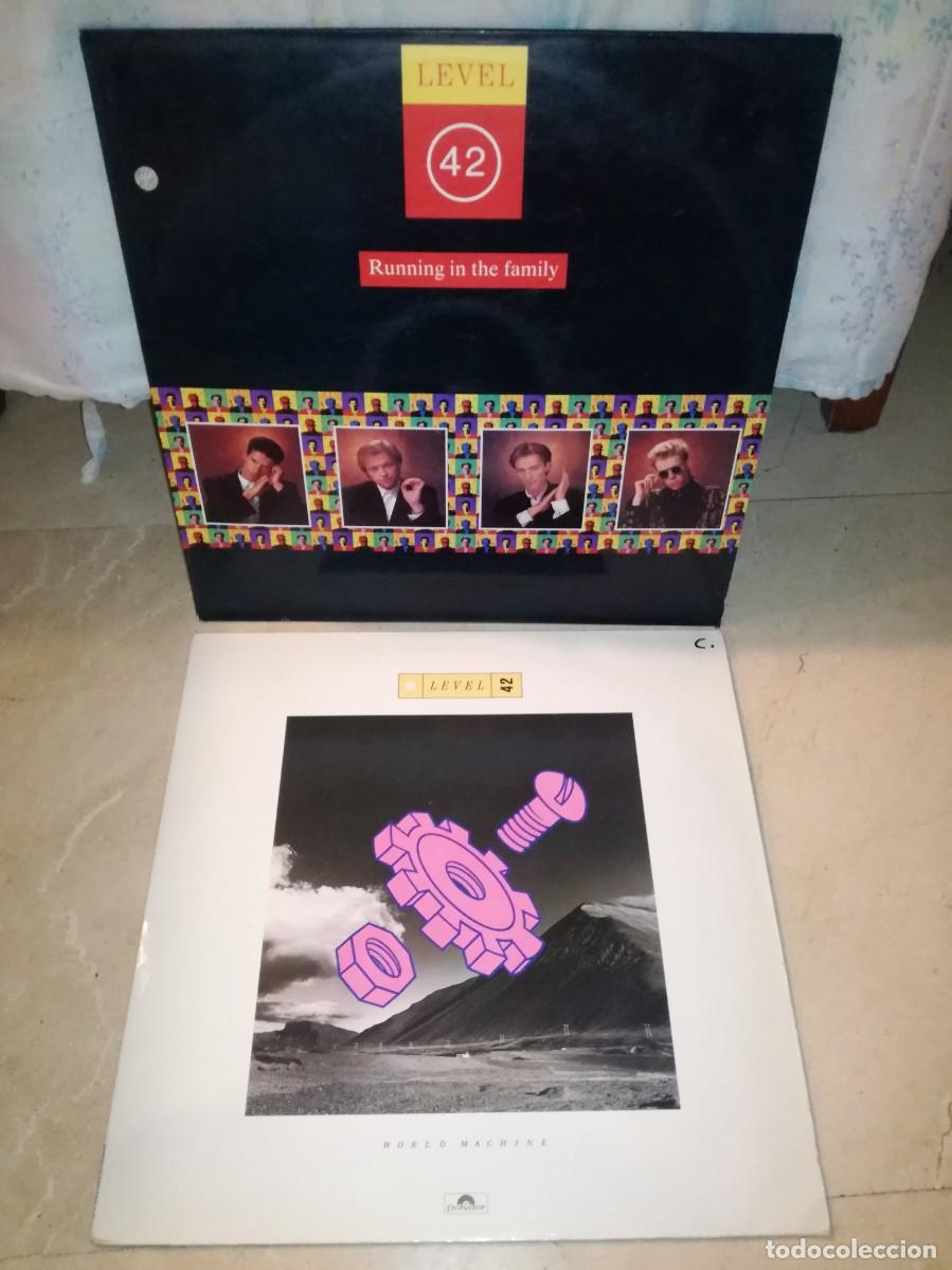 Discos de vinilo: LOTE DE 2 LPs ORIGINALES DE LEVEL 42