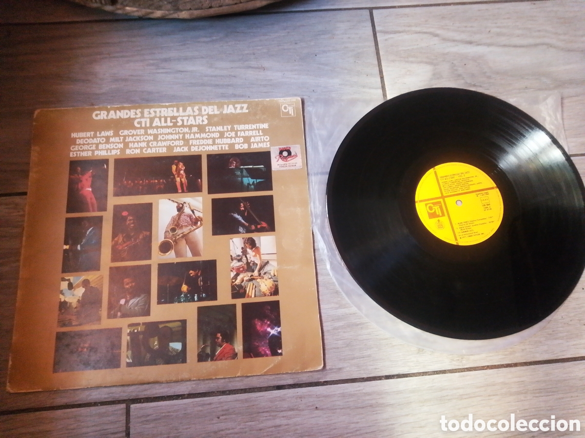 Discos de vinilo: GRANDES ESTRELLAS DEL JAZZ - CTI ALL-STARS VOL. 2 - SPAIN - CTI - L -