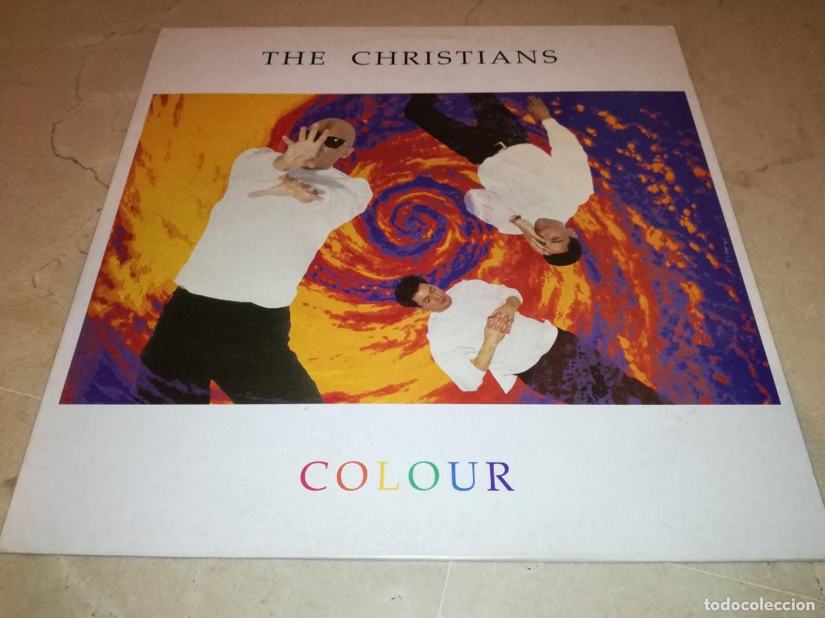 Discos de vinilo: THE CHRISTIANS-COLOUR-CONTIENE ENCARTE-ORIGINAL ESPA&Ntilde;OL 1989