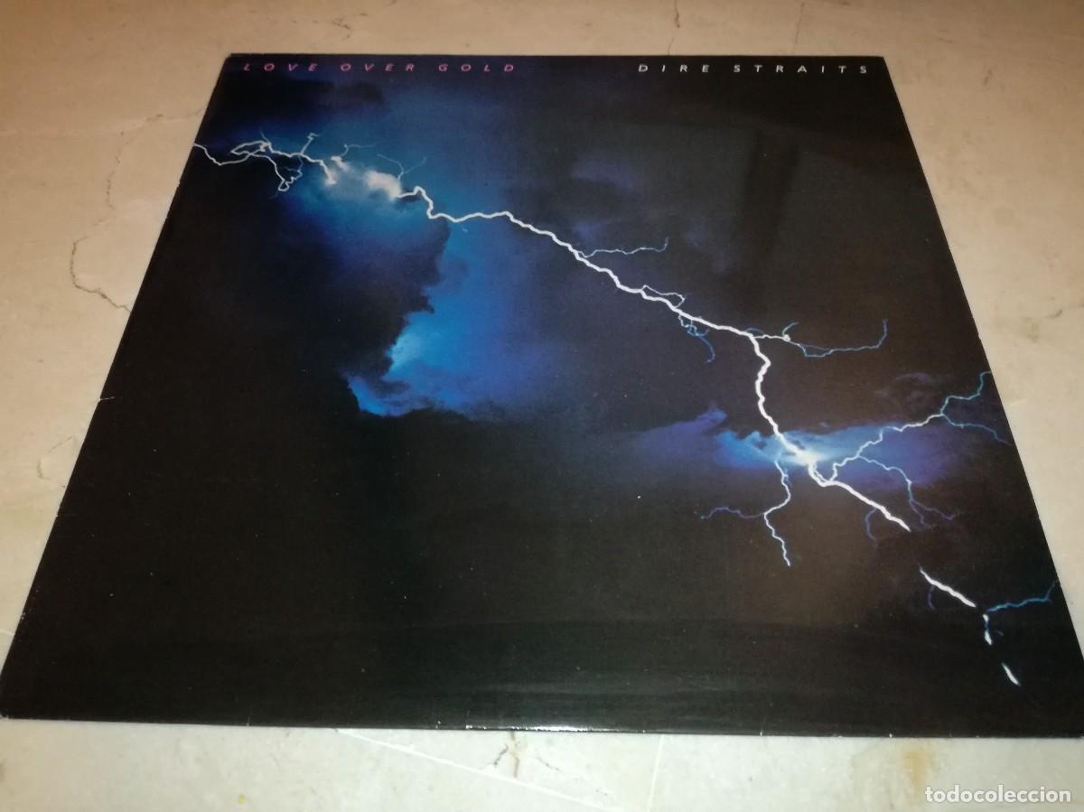 Discos de vinilo: DIRE STRAITS-LOVE OVER GOLD-CONTIENE ENCARTE-ORIGINAL ESPA&Ntilde;OL 1982-EN MUY BUEN ESTADO