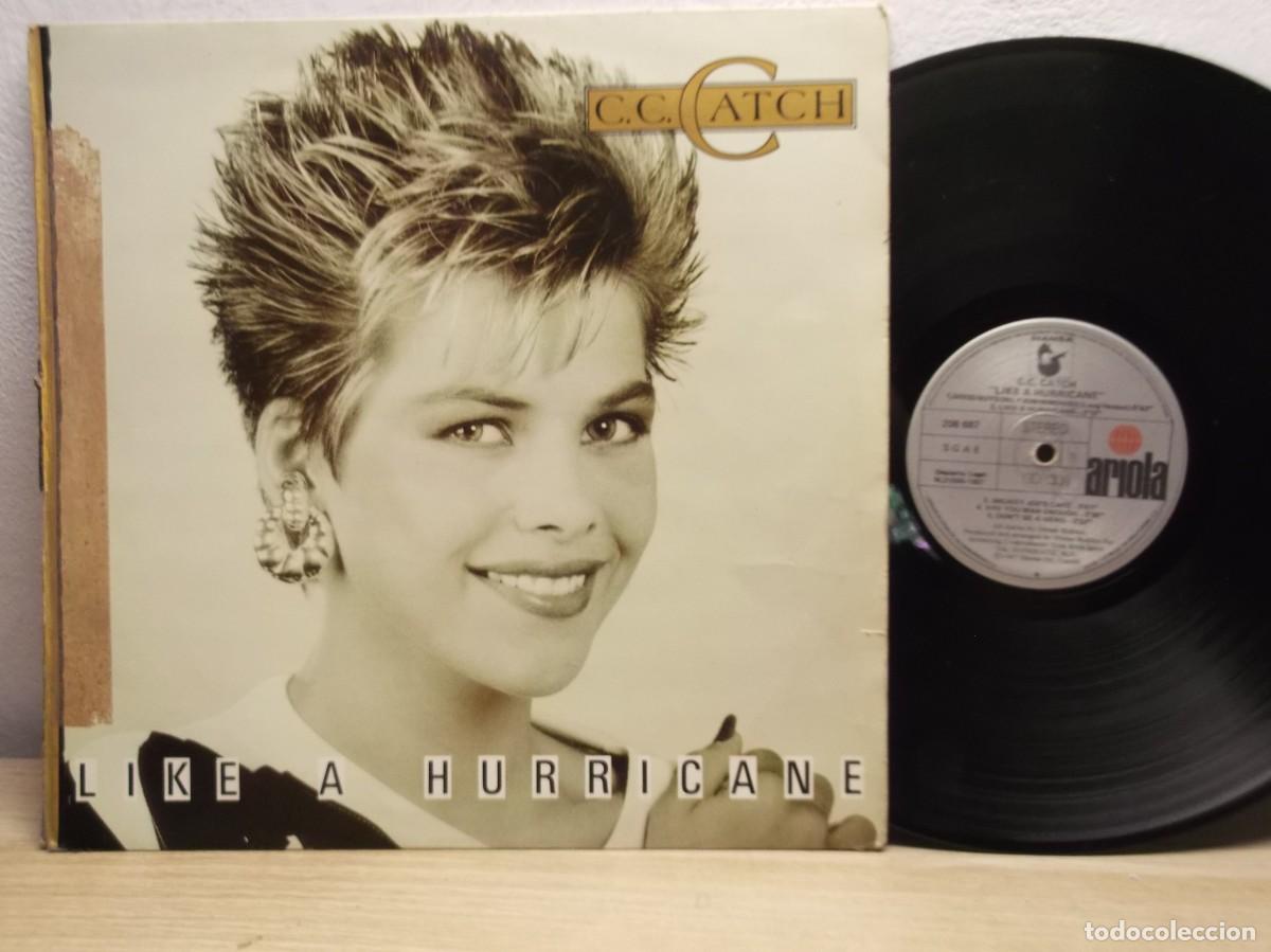 Discos de vinilo: C.C. Catch &ndash; Like A Hurricane LP