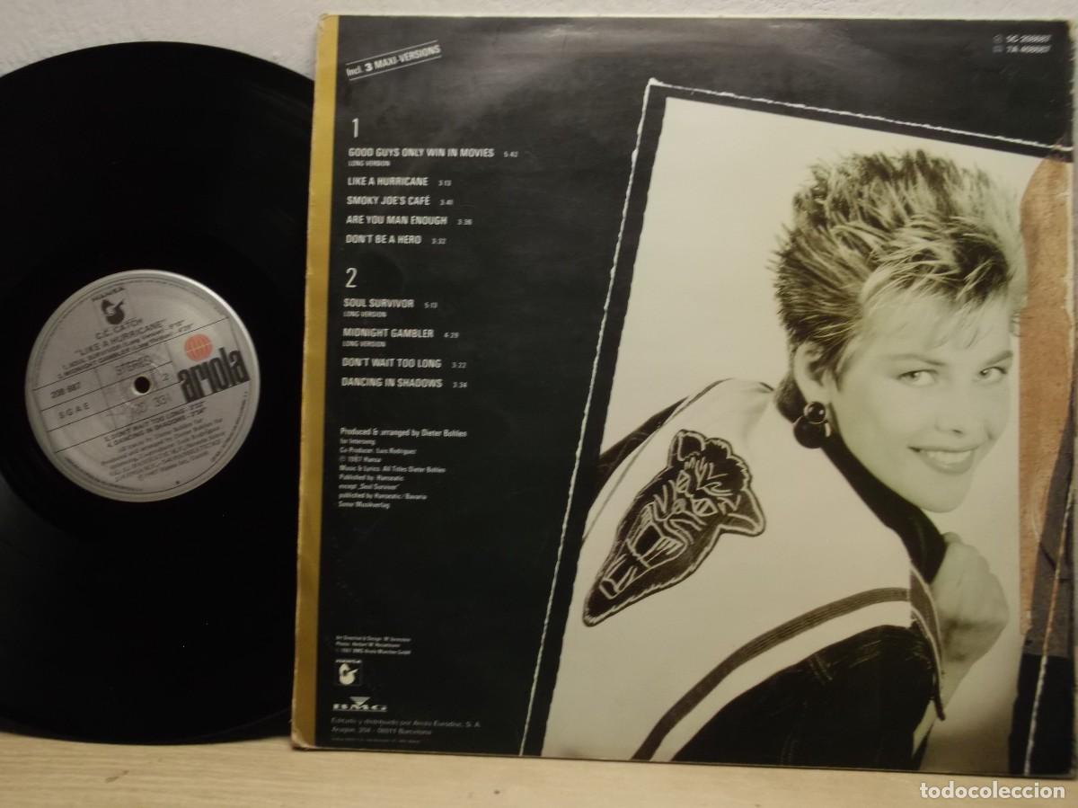 Discos de vinilo: C.C. Catch &ndash; Like A Hurricane LP - Foto 2