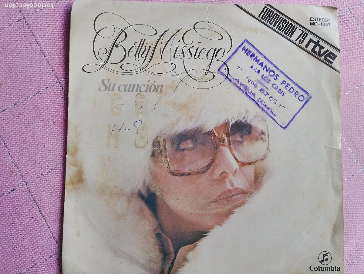 Discos de vinilo: Betty Missiego &ndash; Su Canci&oacute;n,n 1979