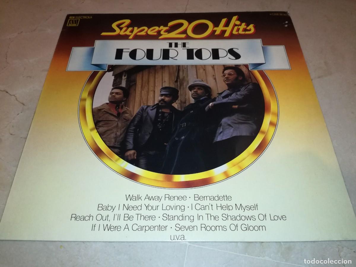 Discos de vinilo: THE FOUR TOPS-SUPER 20 HITS-ORIGINAL 1977-VINILO EN EXCELENTE ESTADO