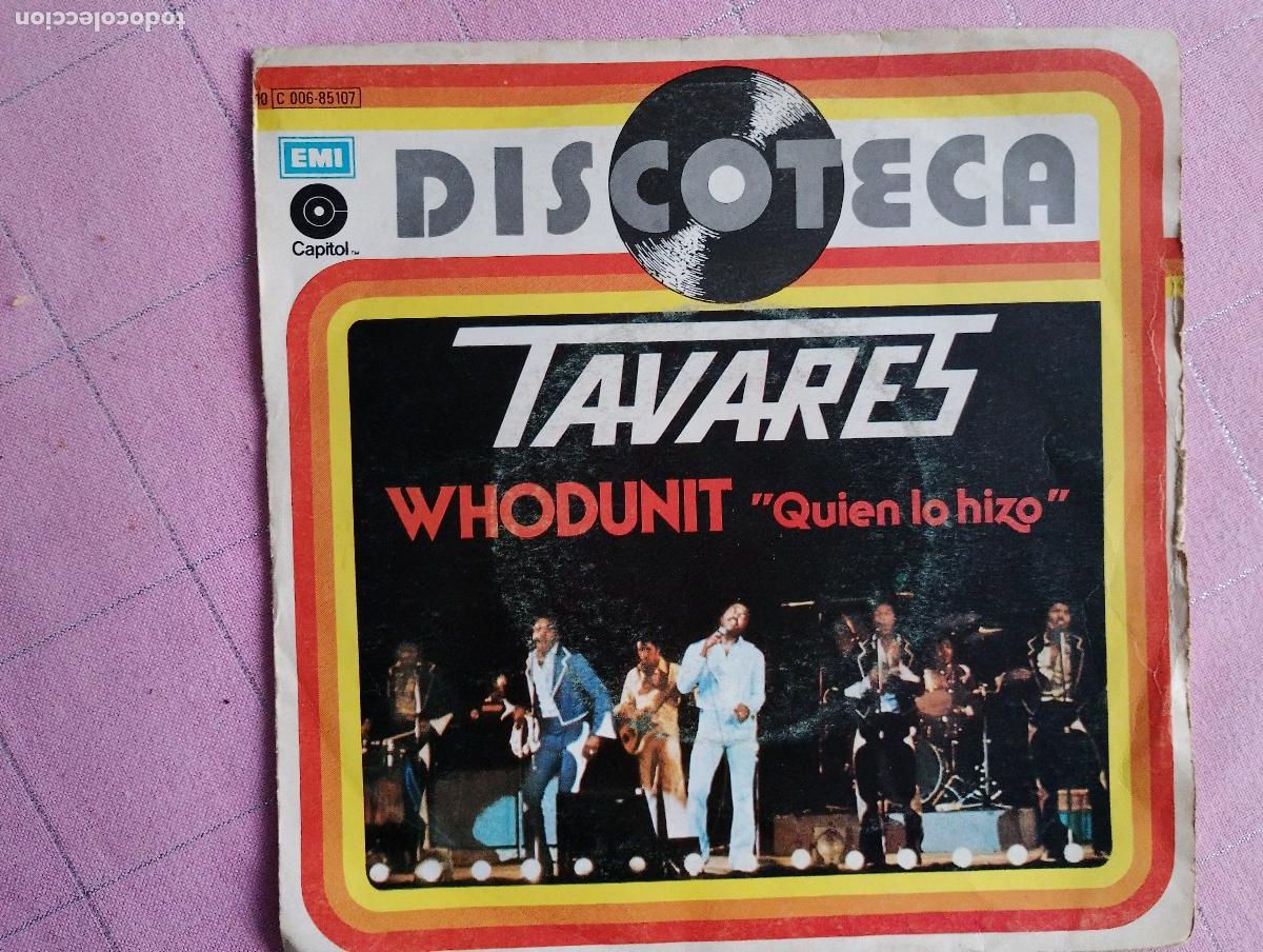 Discos de vinilo: Tavares &ndash; Whodunit = Quien Lo Hizo, 1977