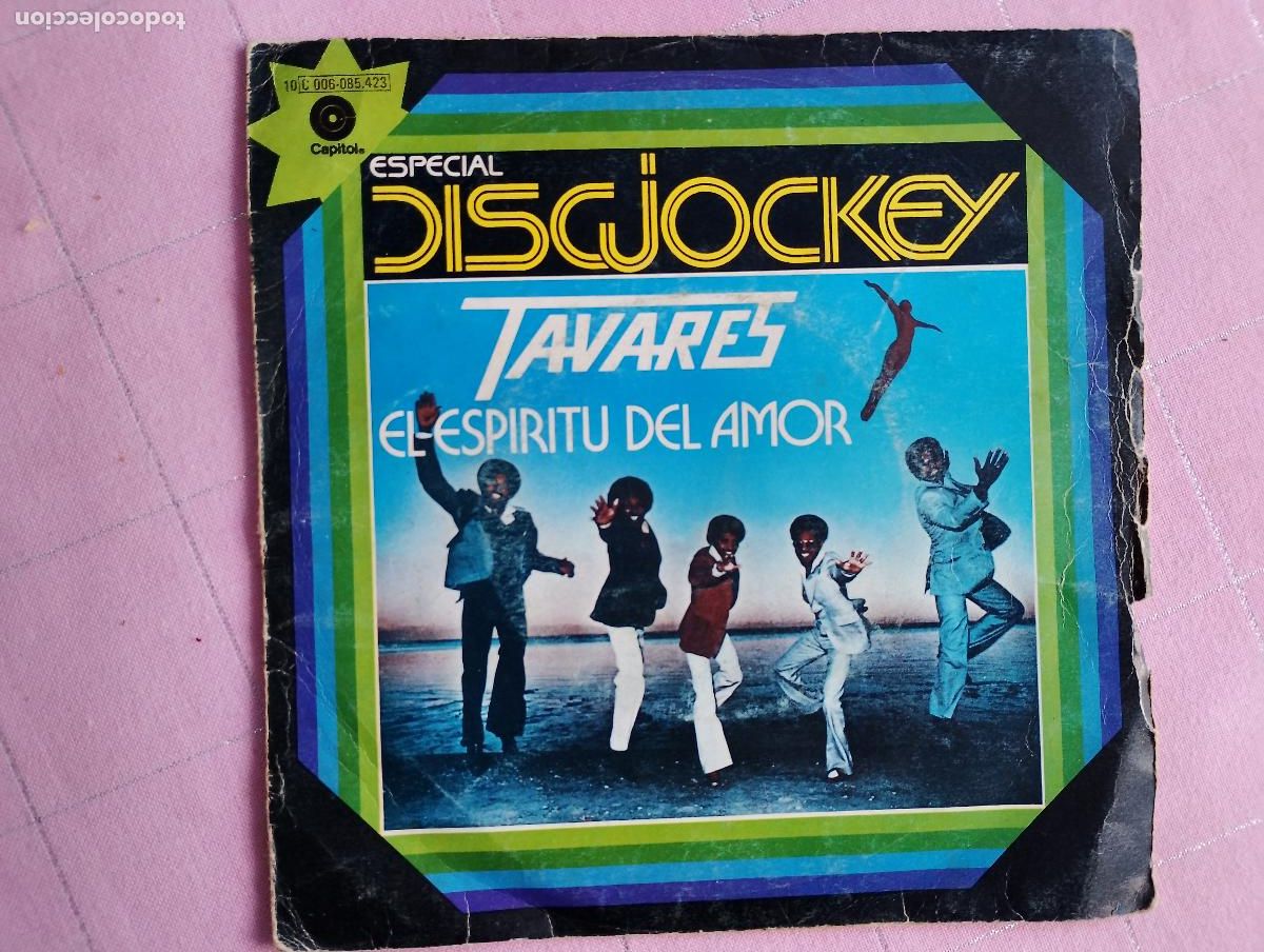 Discos de vinilo: Tavares &ndash; El Esp&iacute;ritu Del Amor, 1978 - Foto 1