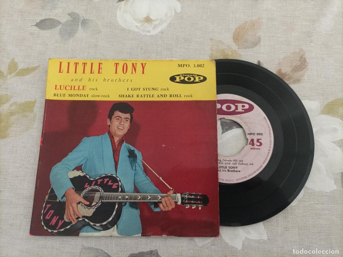 Vinyl-Schallplatten: Little Tony ep rock and roll -Leer-
