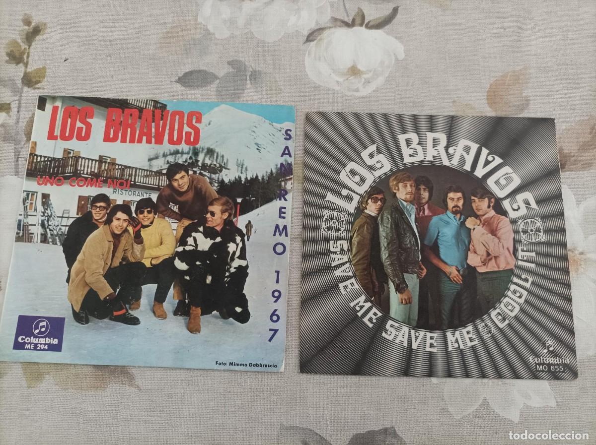 Discos de vinilo: Los Bravos lote singles - Foto 1