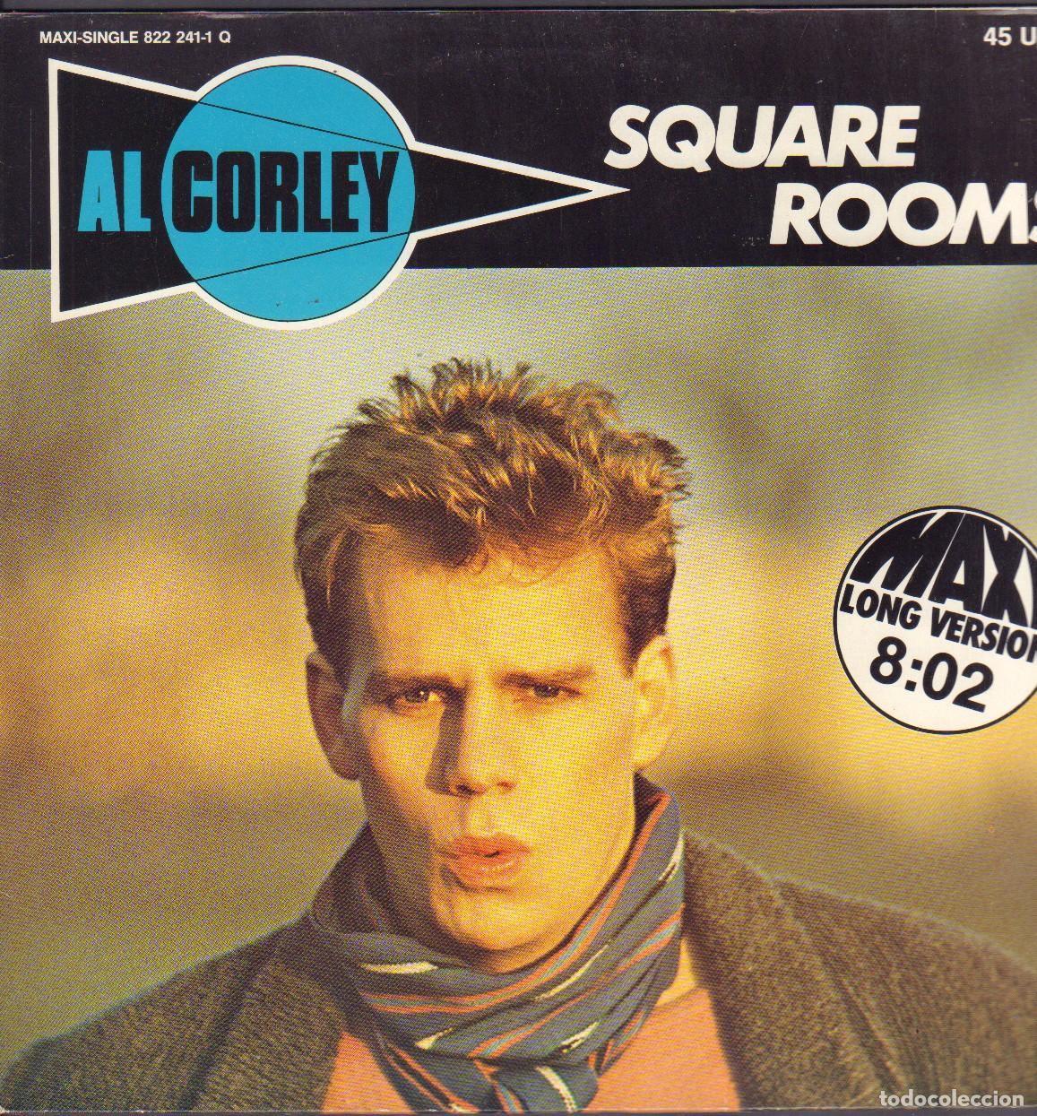 Discos de vinilo: AL CORELEY - SQUARE ROOMS (MAXI LONG VERSION) / MAXISINGLE MERCURY RF-26189