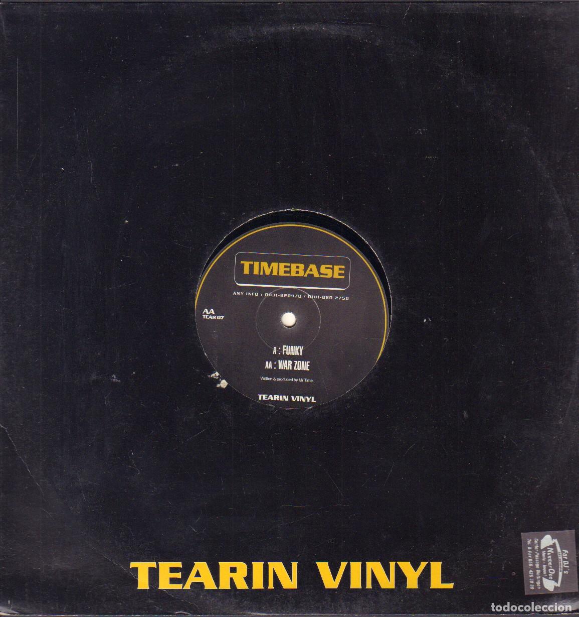 Discos de vinilo: TEARIN VINYL - FUNKY, WAR ZONE / MAXISINGLE NUMBER ONE RF-26191