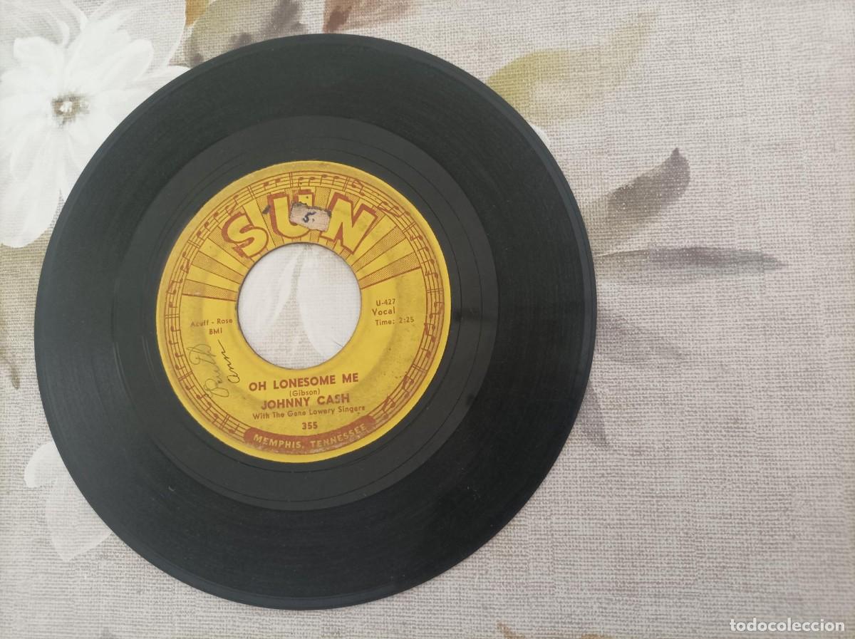 Discos de vinilo: Johnny Cash single original Sun Records USA