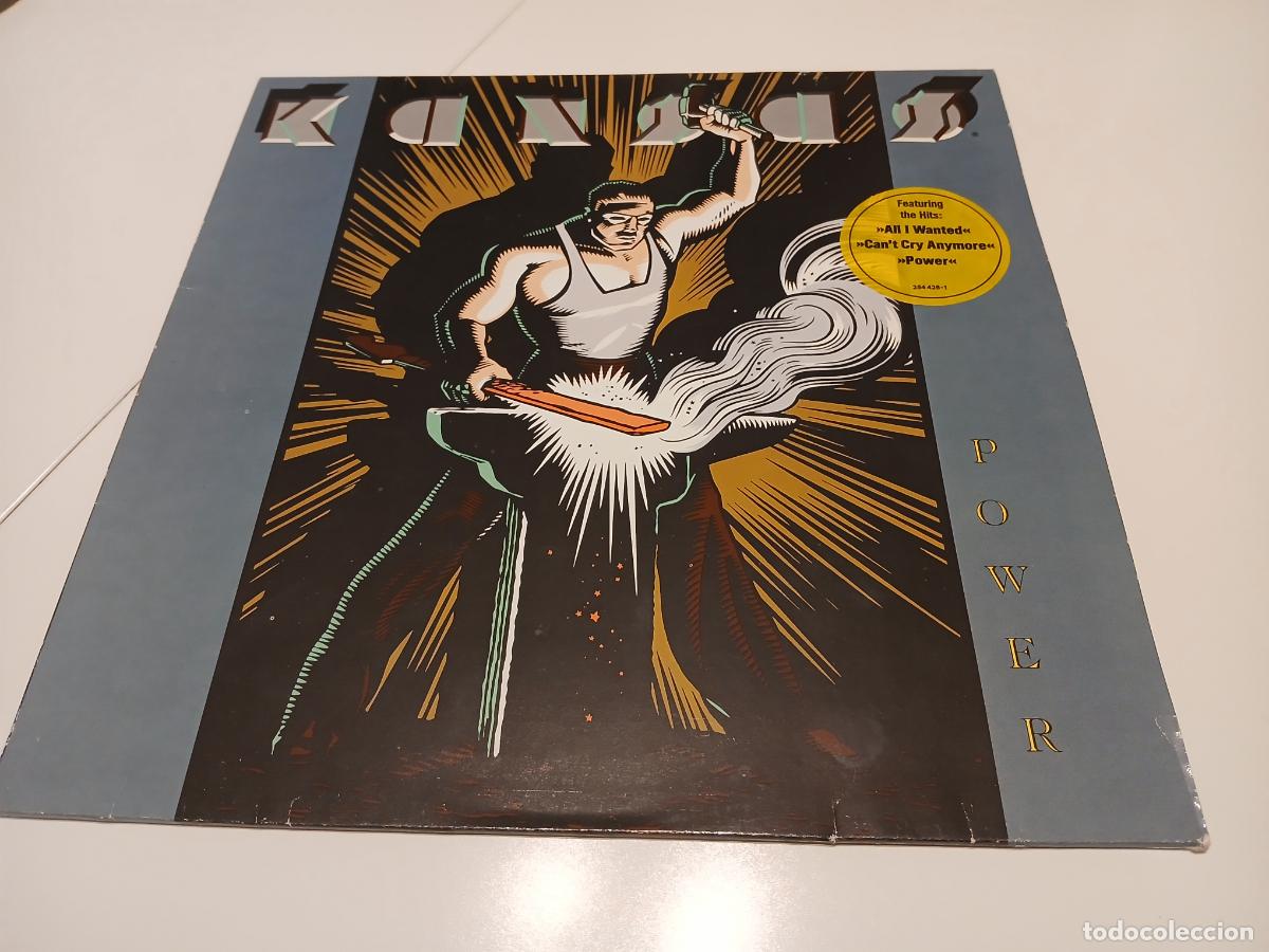 Discos de vinilo: Kansas &ndash; Power- (1986) LP disco vinilo