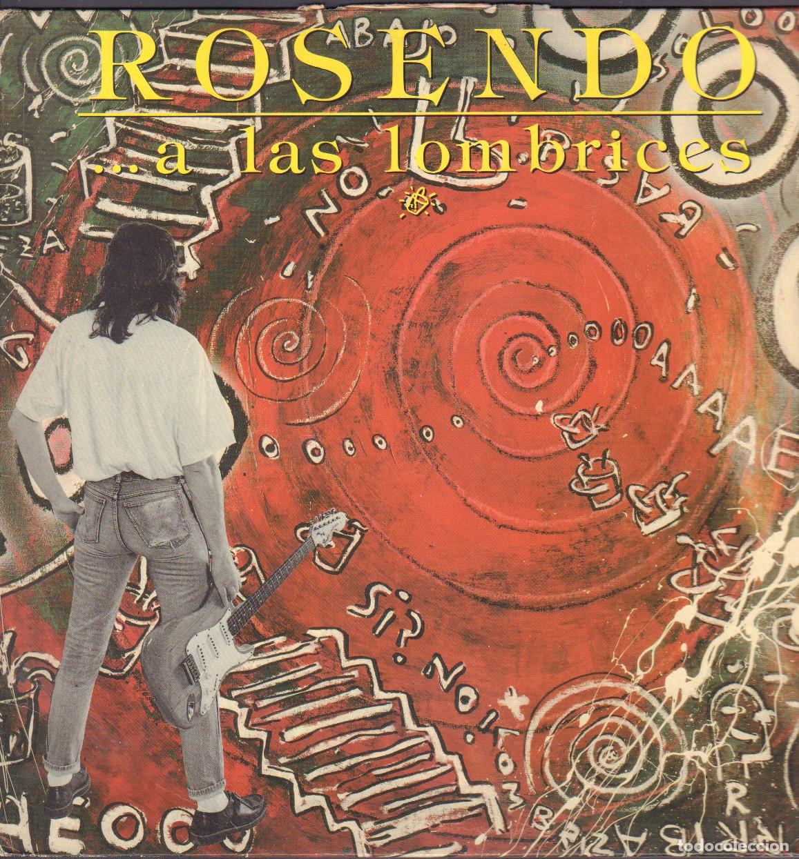 Discos de vinilo: ROSENDO - ...A LAS SOMBRICES / QUE ME DAS, EN AGUA CALIENTE, CALIDEZ.../ LP RCA 1987 RF-26198