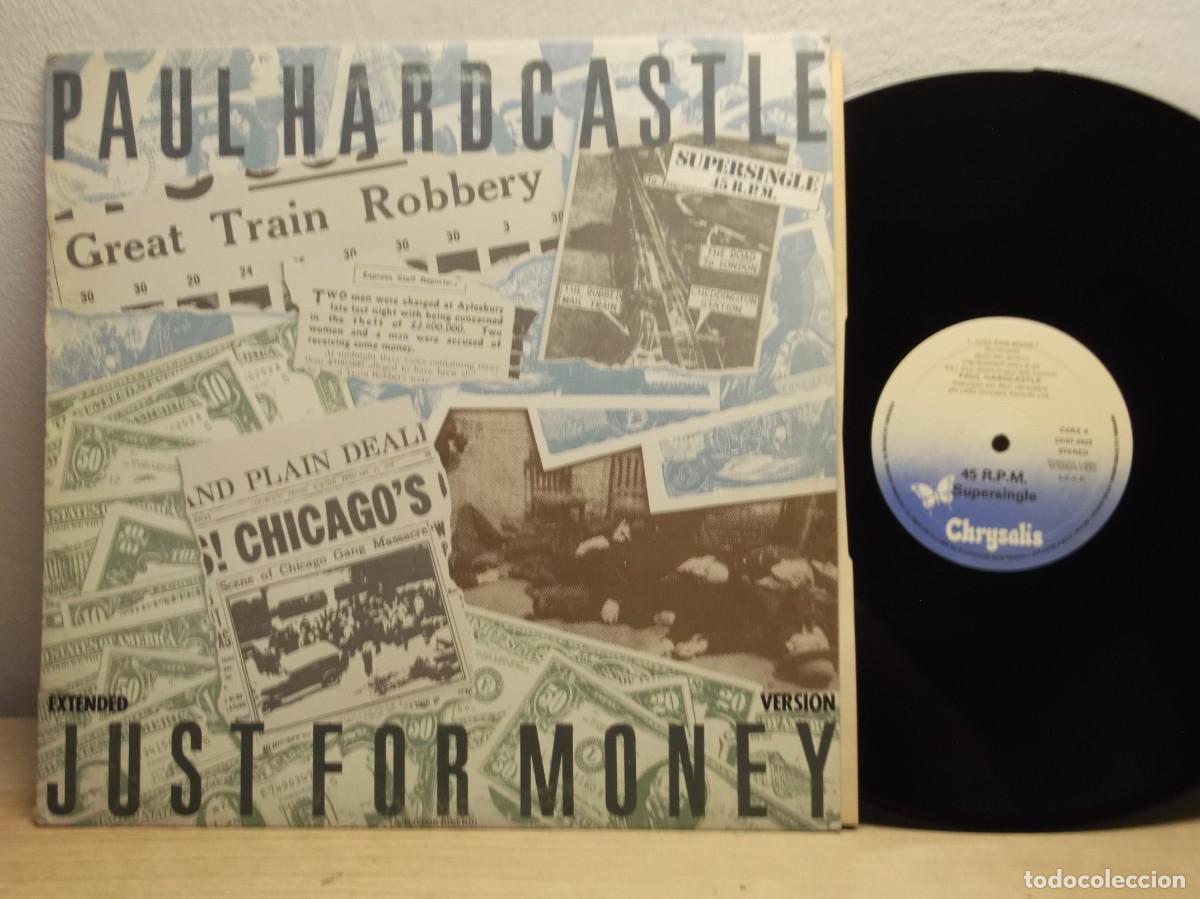 Discos de vinilo: Paul Hardcastle &ndash; Just For Money (Extended Version) 45 RPM LP