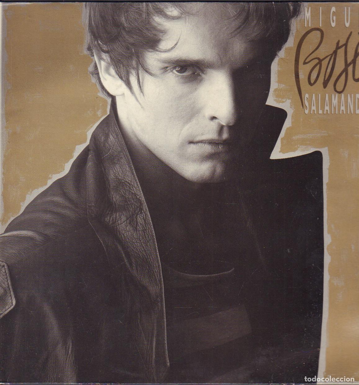 Discos de vinilo: MIGUEL BOS&Eacute; - SALAMANDRA / AIRE SOY, TOU LIVE IN ME, AMAPOLA BESAME.../ LP WEA 1986 RF-26201