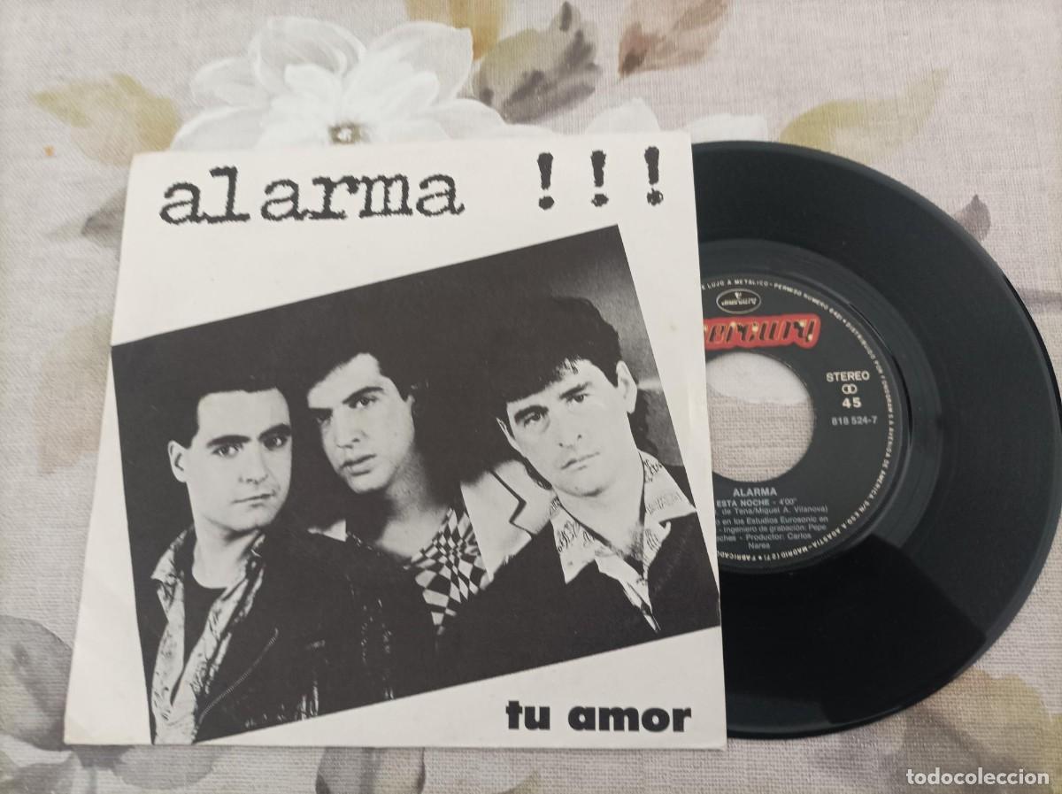 Discos de vinilo: Alarma single de la movida