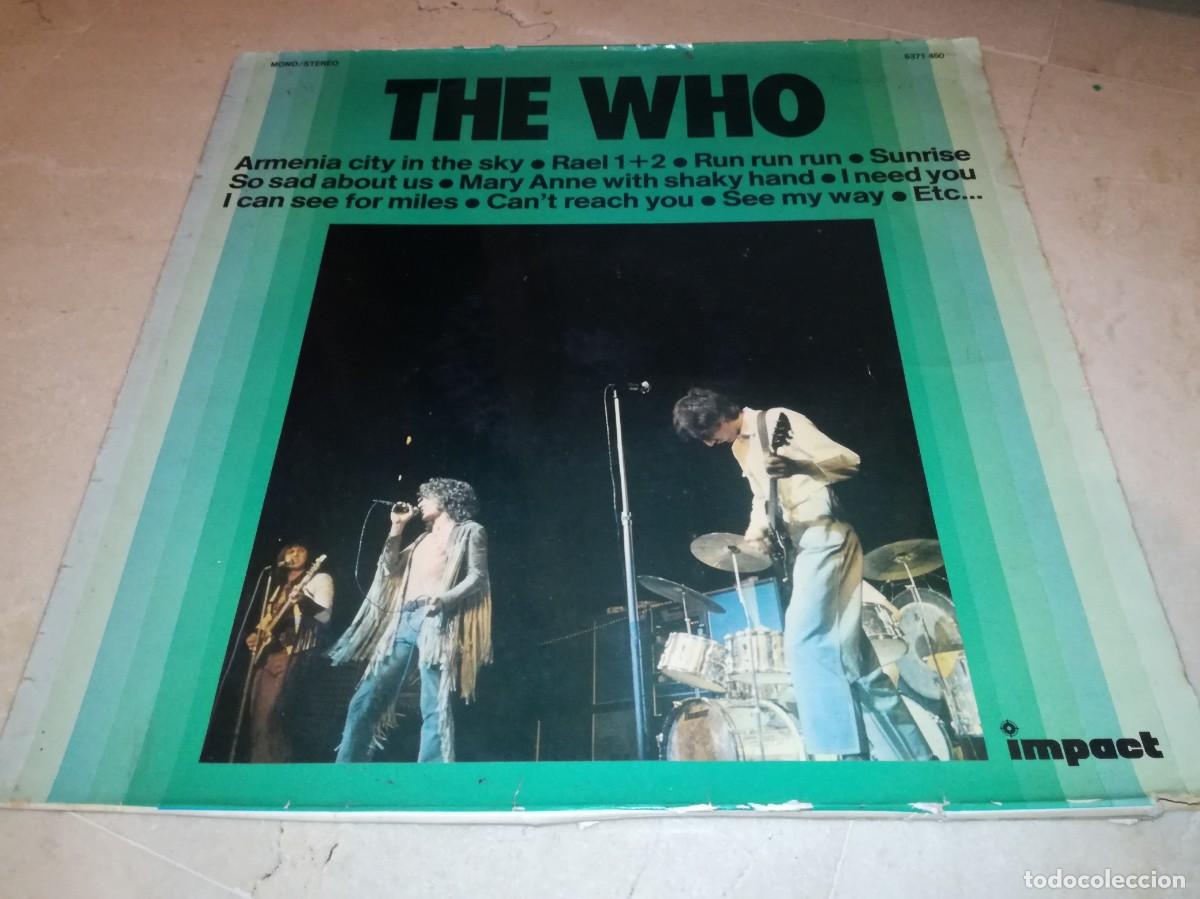Discos de vinilo: THE WHO-ED FRANCIA-IMPACT-LP - Foto 1
