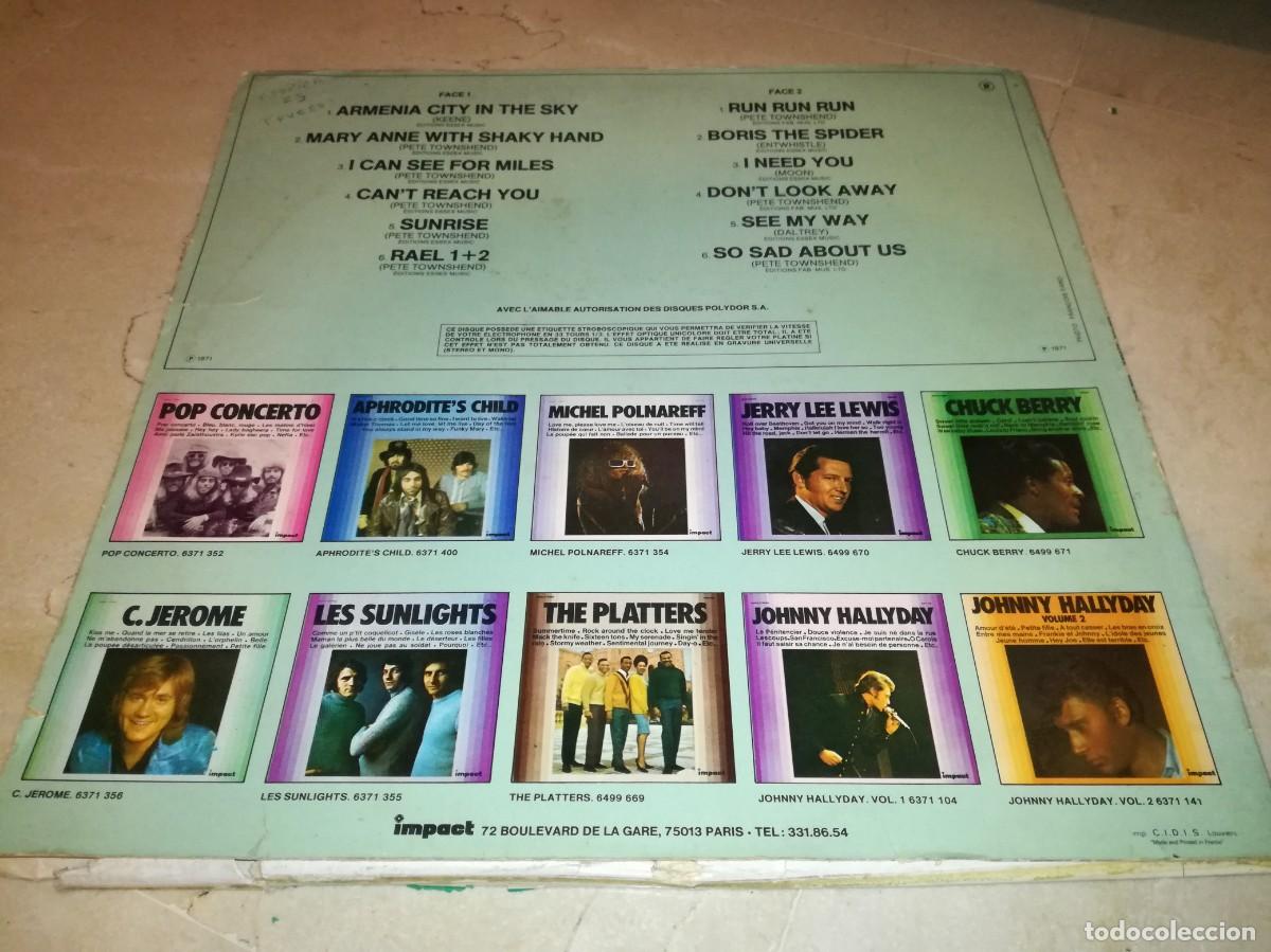 Discos de vinilo: THE WHO-ED FRANCIA-IMPACT-LP - Foto 2