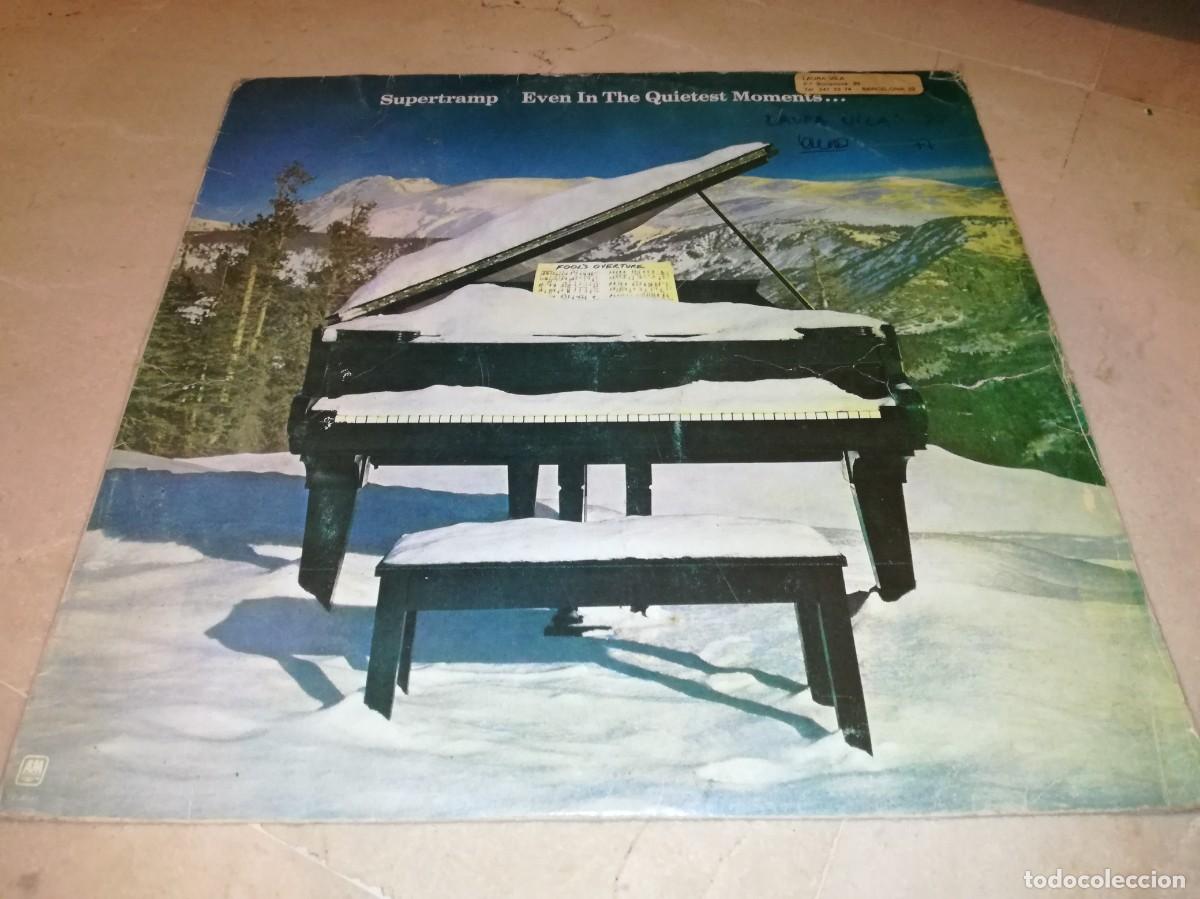 Discos de vinilo: SUPERTRAMP-EVEN IN THE QUIETEST MOMENTS-ORIGINAL ESPA&Ntilde;OL 1977