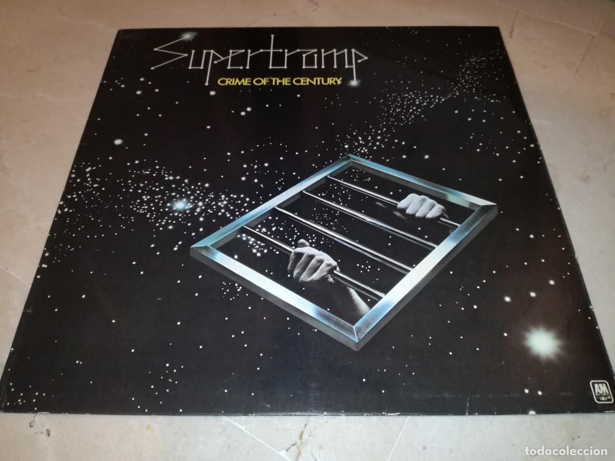 Discos de vinilo: SUPERTRAMP-CRIME OF THE CENTURY-CONTIENE ENCARTE-ORIGINAL ESPA&Ntilde;OL 1977