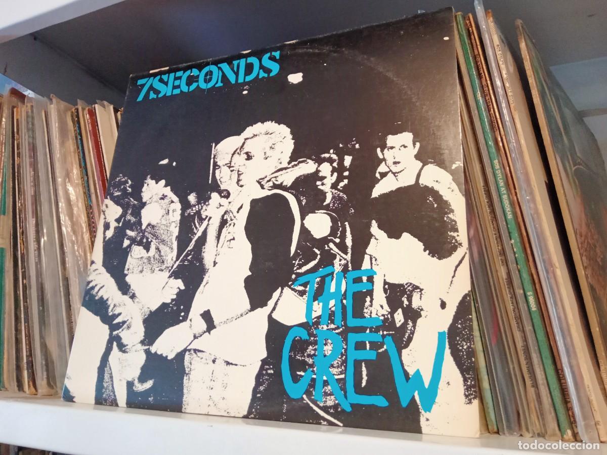 Discos de vinilo: 7 Seconds &ndash; The Crew - LP US 1984 - Foto 1