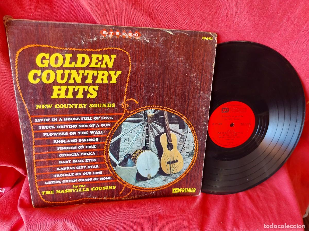 Vinyl records: LP GOLDEN COUNTRY HITS NEW COUNTRY SOUNDS A&Ntilde;O DE LOS 60 (( PEDIDOS MINIMOS 10 &euro; ) , CAJA N&ordm;1 - LP