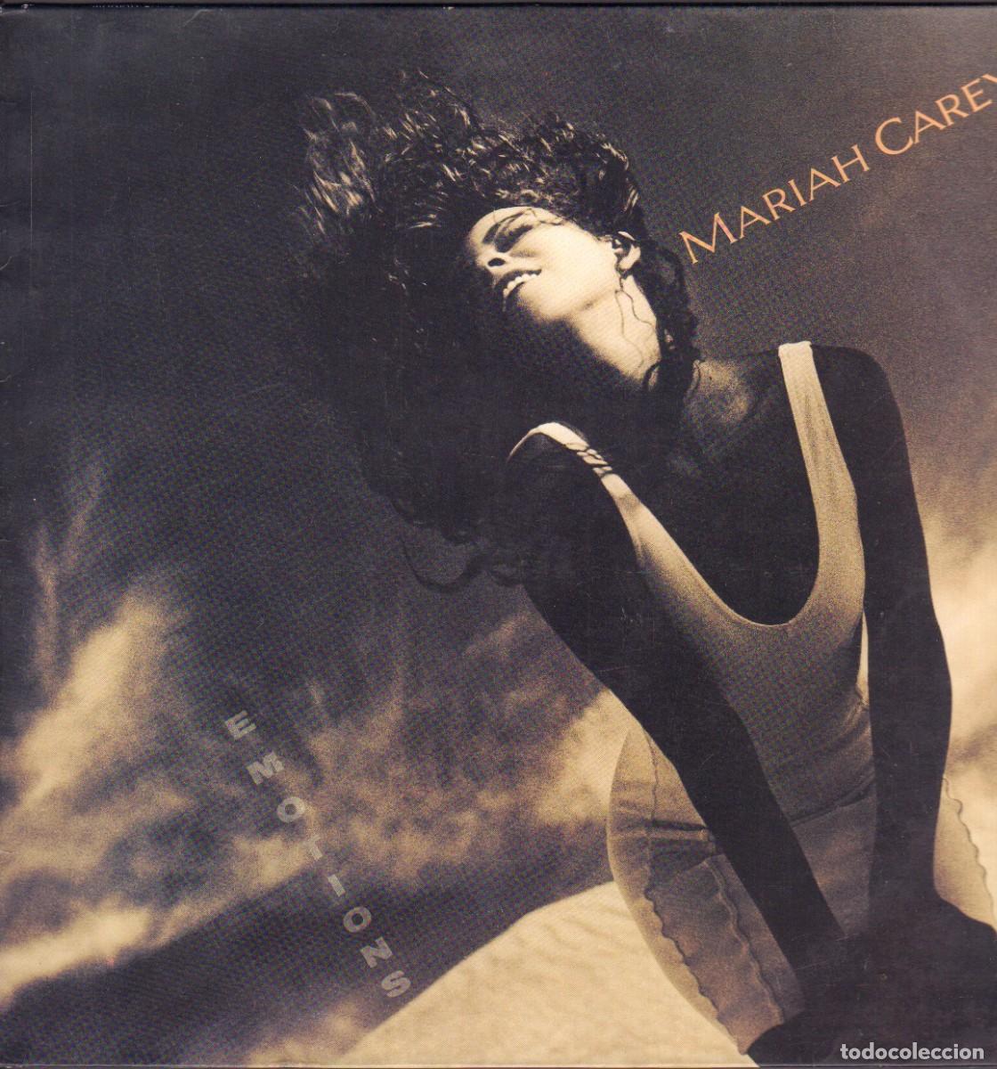 Discos de vinilo: MARIAH CAREY - EMOTIONS / CAN'T LET GO, MAKE IT HAPPEN, SO BLESSED.../ LP CBS 1991 RF-26212