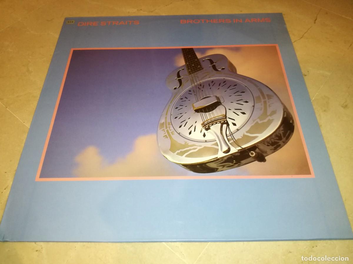 Discos de vinilo: DIRE STRAITS-BROTHERS IN ARMS-CONTIENE ENCARTE-ORIGINAL ESPA&Ntilde;OL 1985-EN MUY BUEN ESTADO