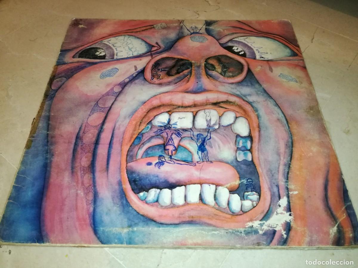 Discos de vinilo: KING CRIMSON-IN THE COURT OF THE CRIMSON KING-GATEFOLD-PRIMERA EDICI&Oacute;N ESPA&Ntilde;OLA 1972