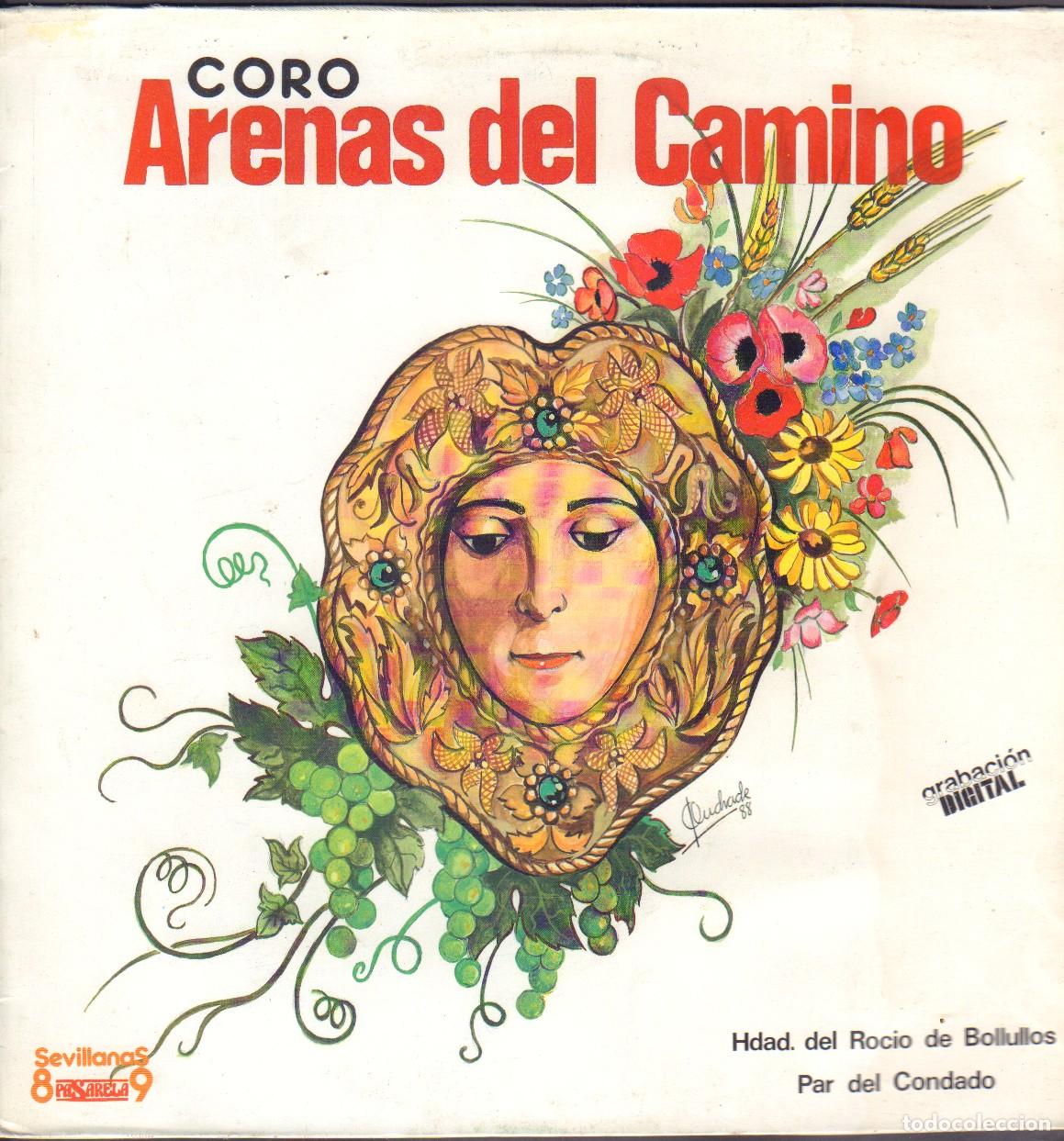 Discos de vinilo: CORO &rdquo;ARENAS DEL CAMINO&rdquo; - HDAD. DEL ROCIO DE BOLLULLOS PAR DEL CONDADO / LP PASARELA 1988 RF-26218