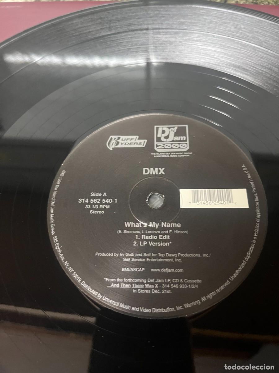 Discos de vinilo: DMX Whats My Name maxi - Foto 3