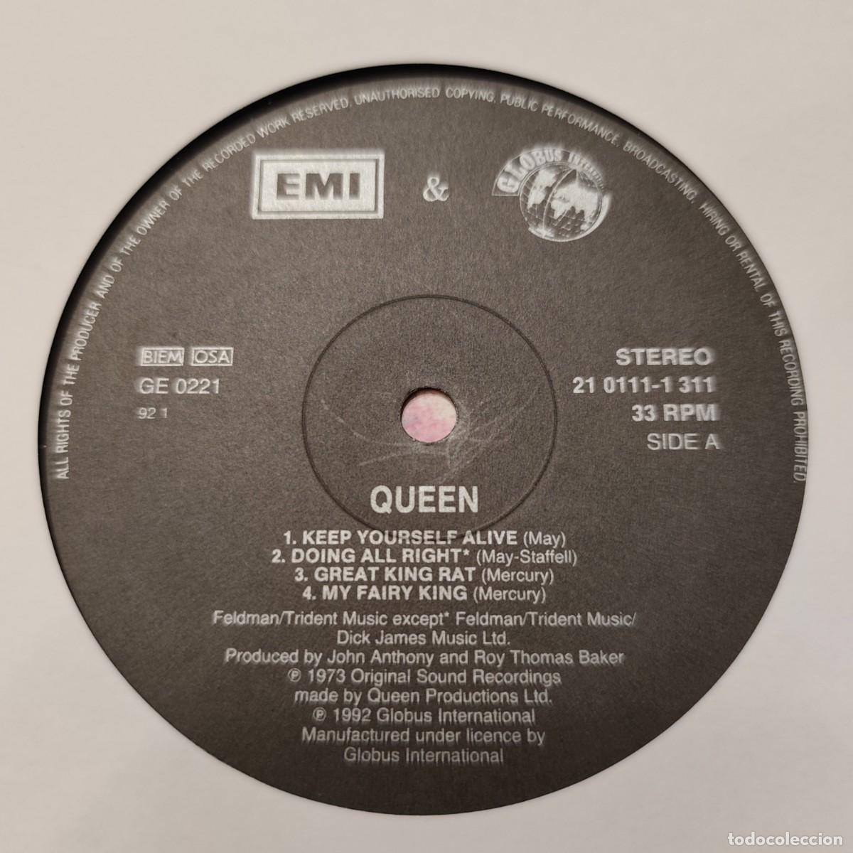 Discos de vinilo: Queen - Queen - Czechoslovakia - 1992 - Foto 6
