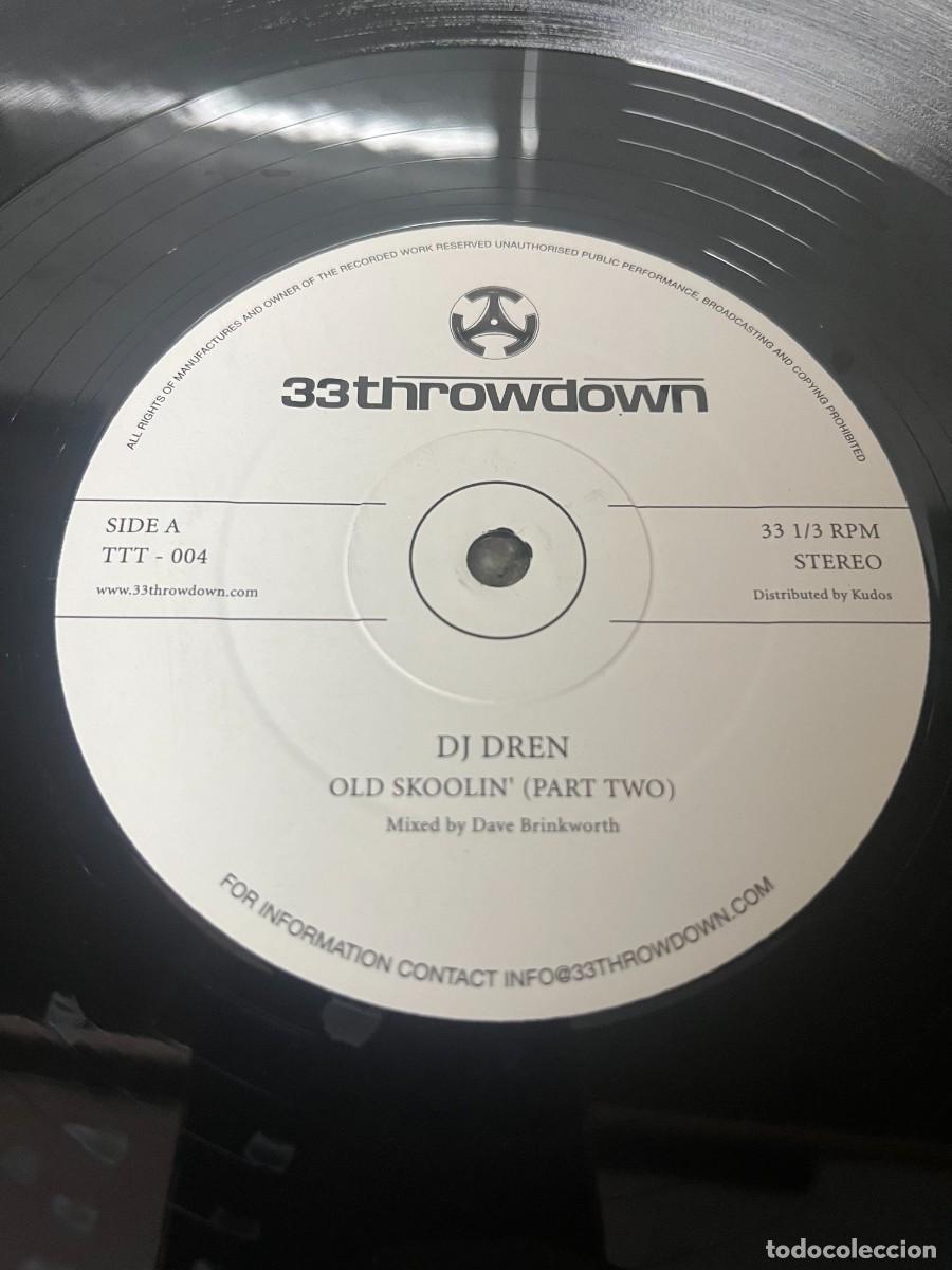 Discos de vinilo: DJ Dren / MP3 Genius Old Skoolin (Part Two) - Foto 3