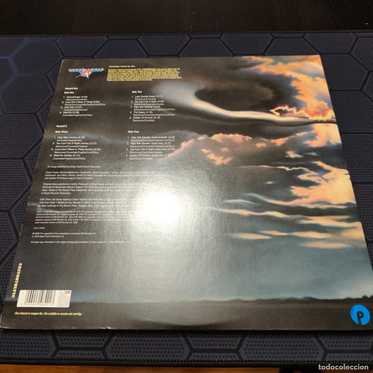 Discos de vinilo: Deep Purple &ndash; Stormbringer - UK 2009 - Doble. - Foto 2