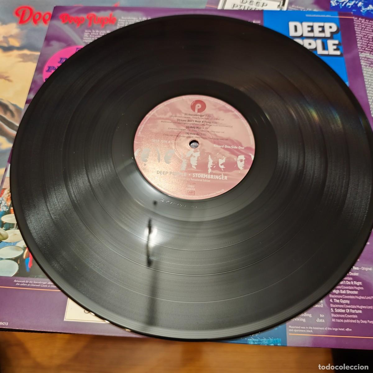 Discos de vinilo: Deep Purple &ndash; Stormbringer - UK 2009 - Doble. - Foto 11