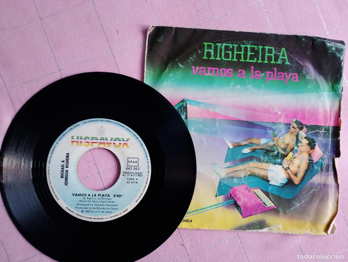 Discos de vinilo: Righeira &ndash; Vamos A La Playa, 1983 - Foto 5