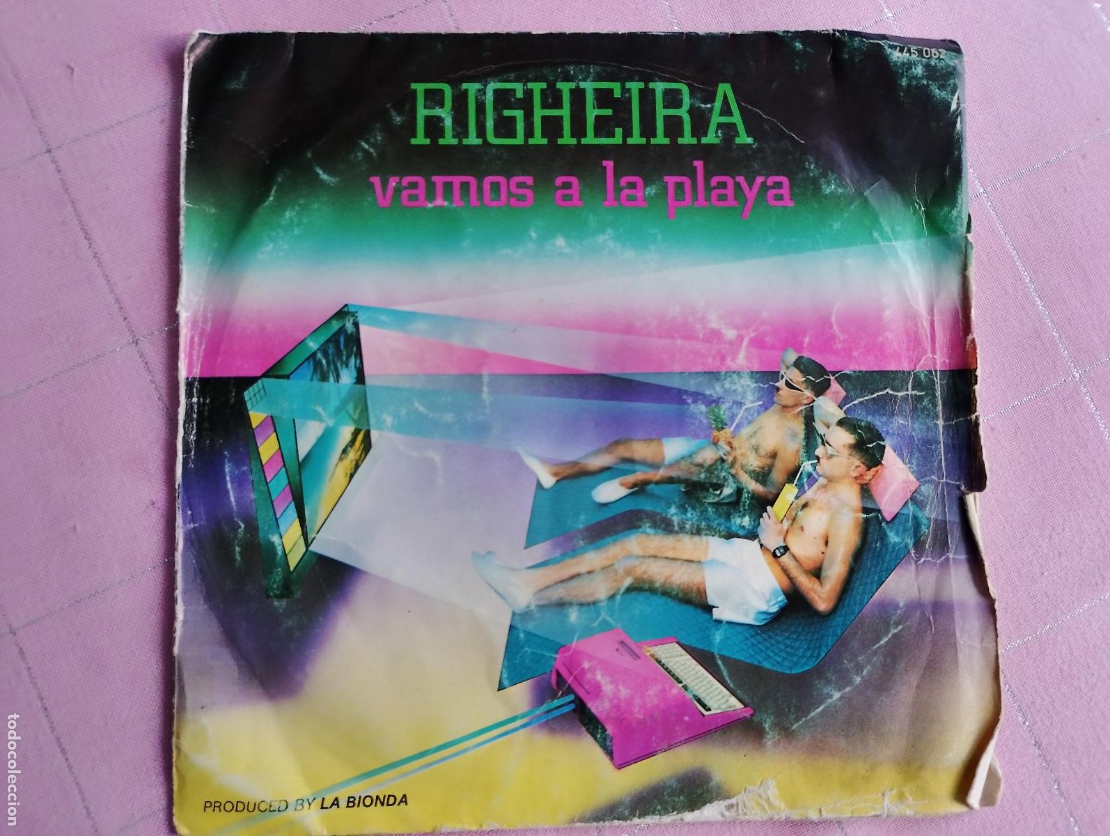 Discos de vinilo: Righeira &ndash; Vamos A La Playa, 1983