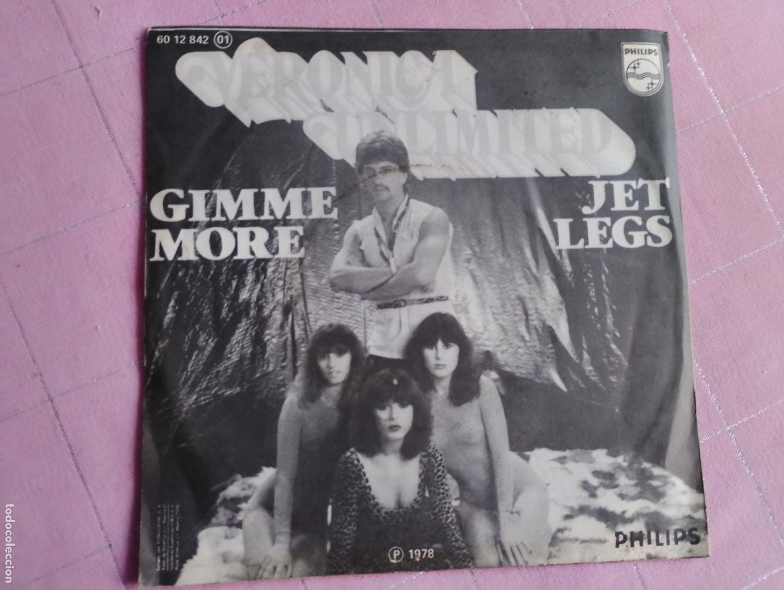 Discos de vinilo: Veronica Unlimited &ndash; Gimme More / Jet Legs, 1978