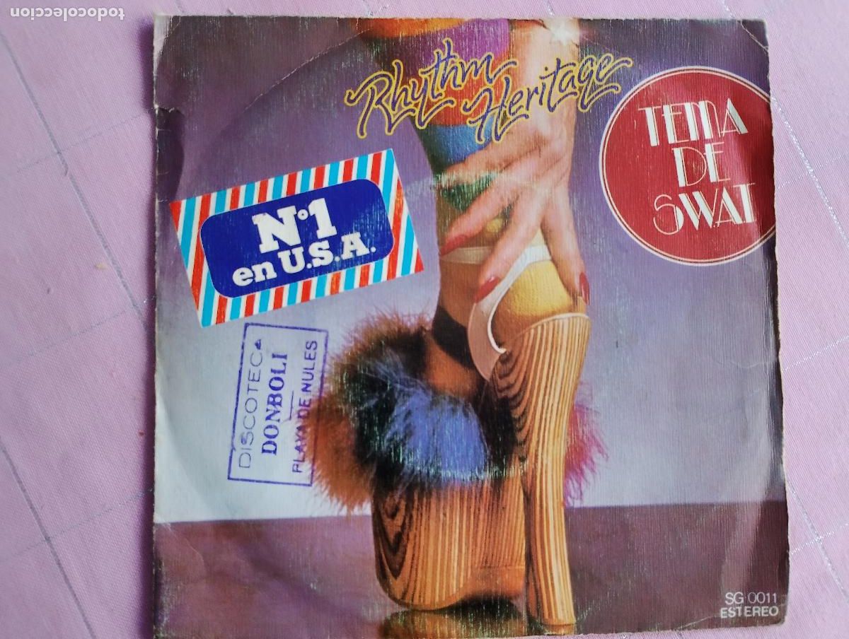 Discos de vinilo: Rhythm Heritage &ndash; Tema De SWAT, 1976