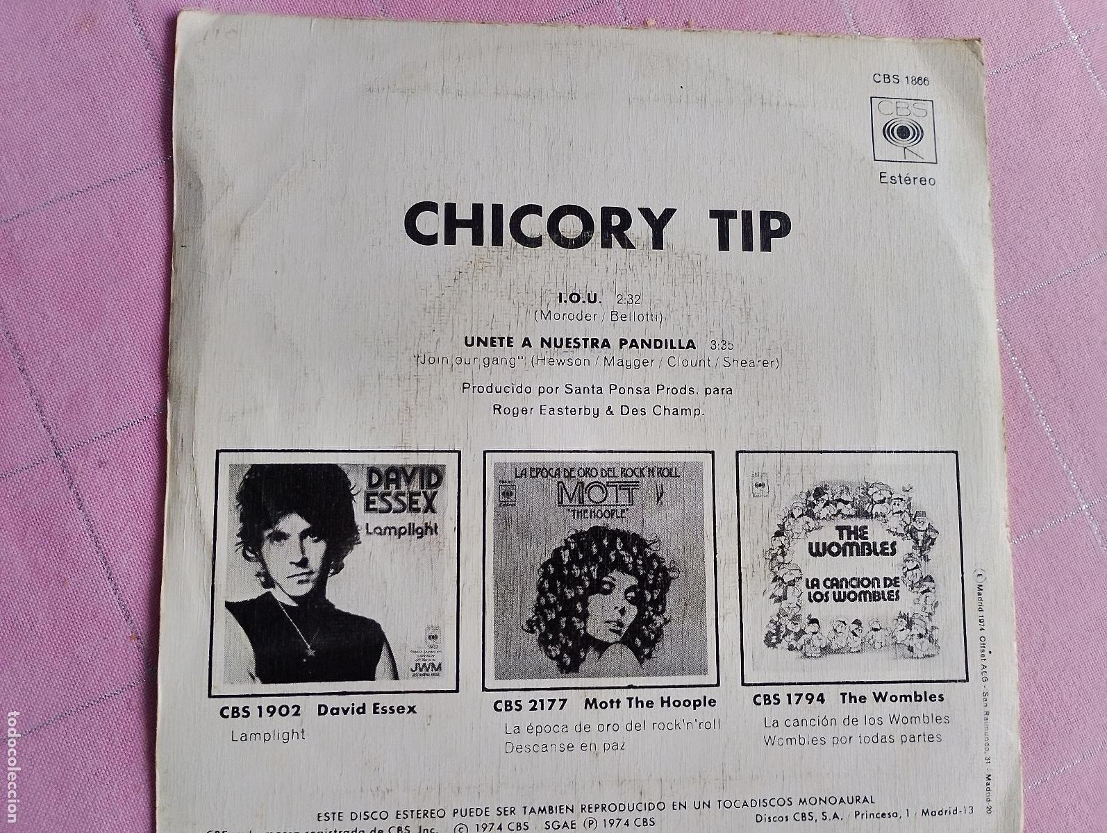 Discos de vinilo: Chicory Tip &ndash; I.O.U. 1974 - Foto 3